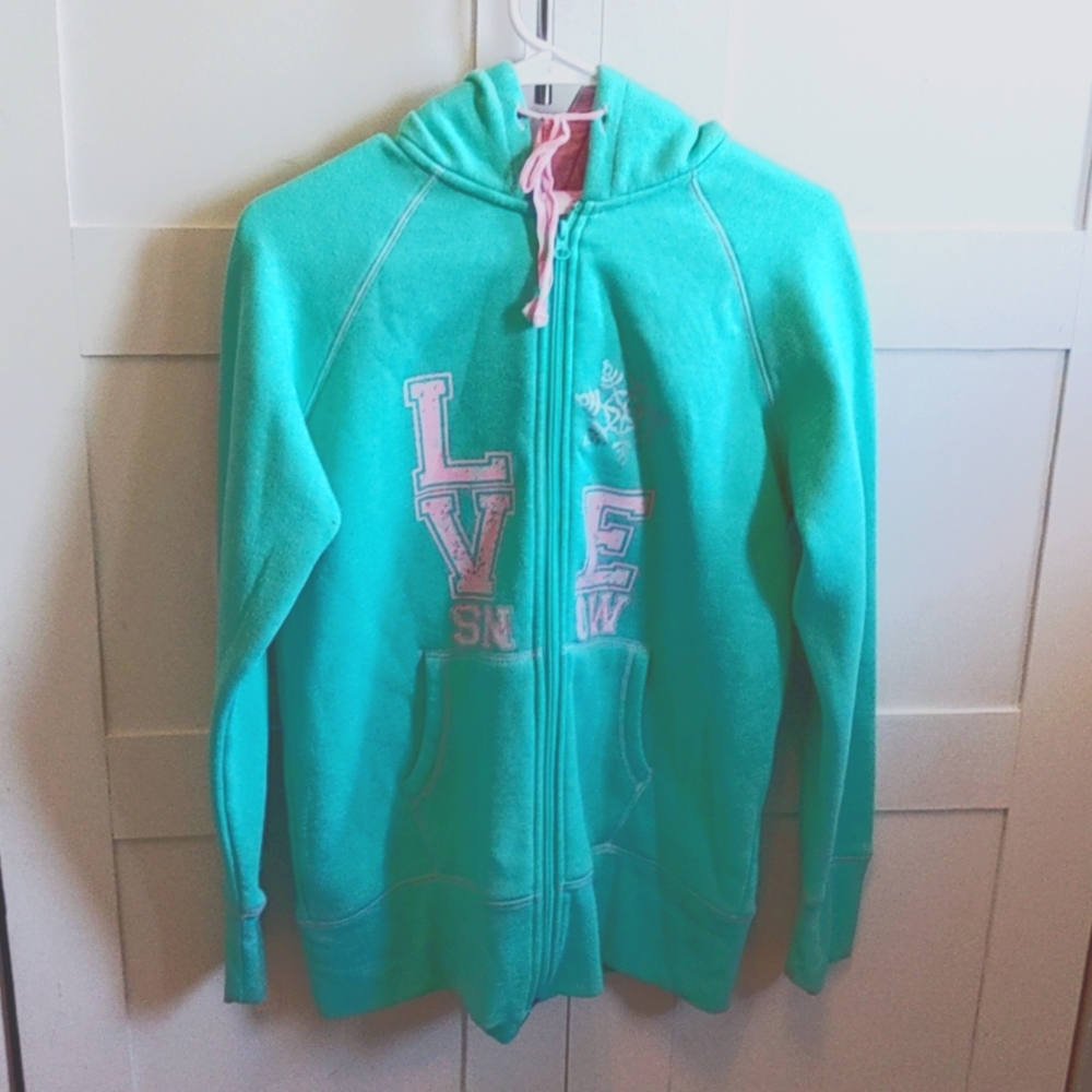 Sweater Zip up Medium